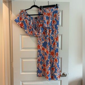 Jessica Simpson pants + crop top set